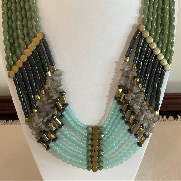 Lia Sophia Goddess Beaded Necklace - New With Tags - Picture 2 of 5